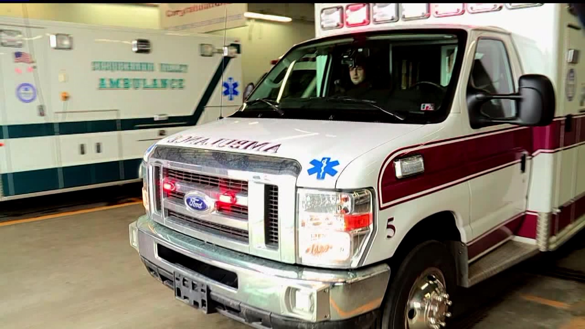 Responding in slick conditions for EMS services