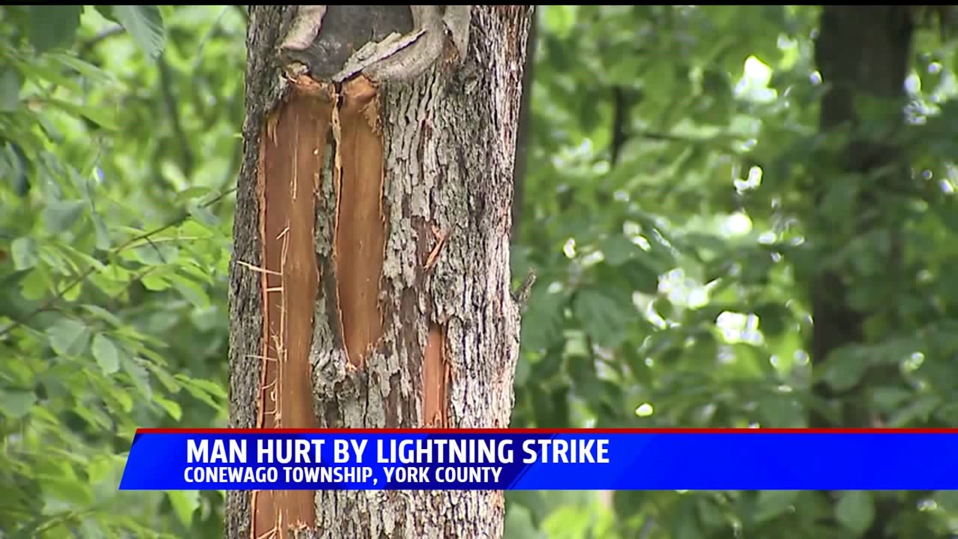 Man Hurt by Lightning Strike