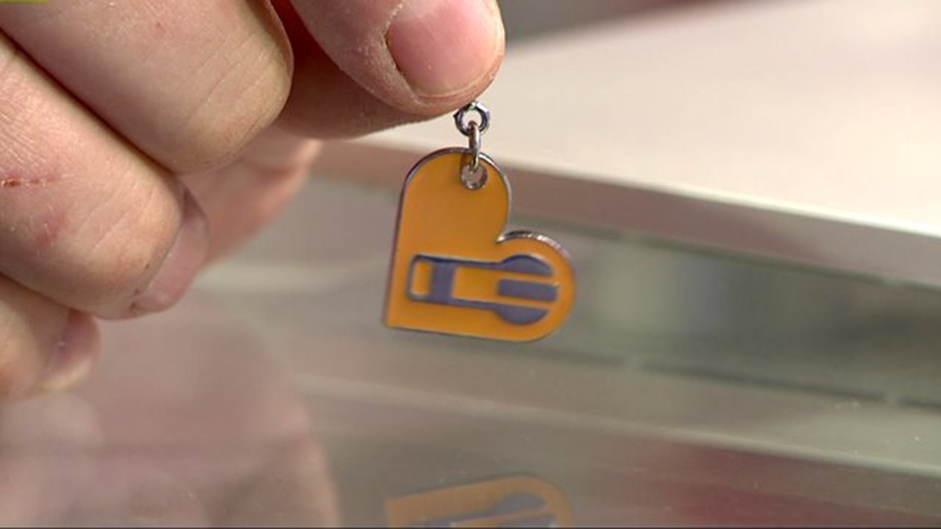 Zip up for special needs campaign with "Zipper Pull"