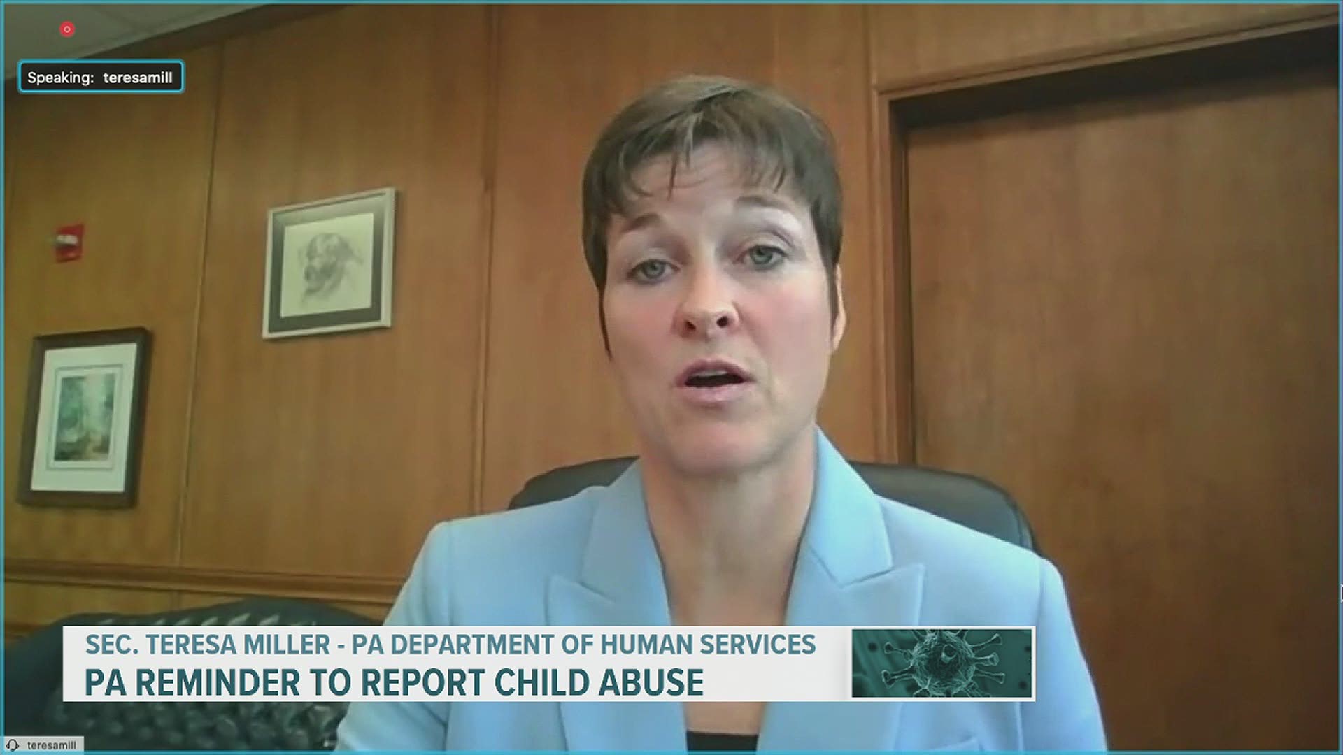 PA reminder to report child abuse