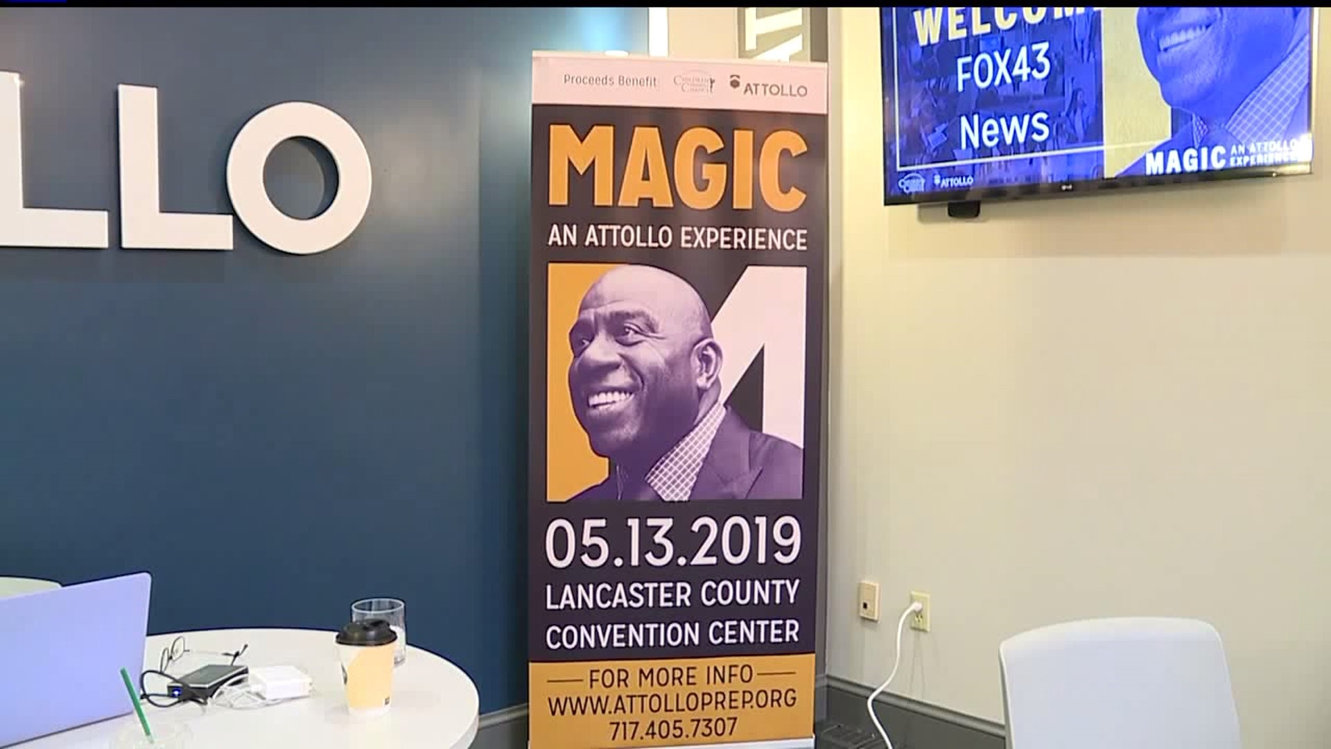 Magic Johnson to speak at local non profit