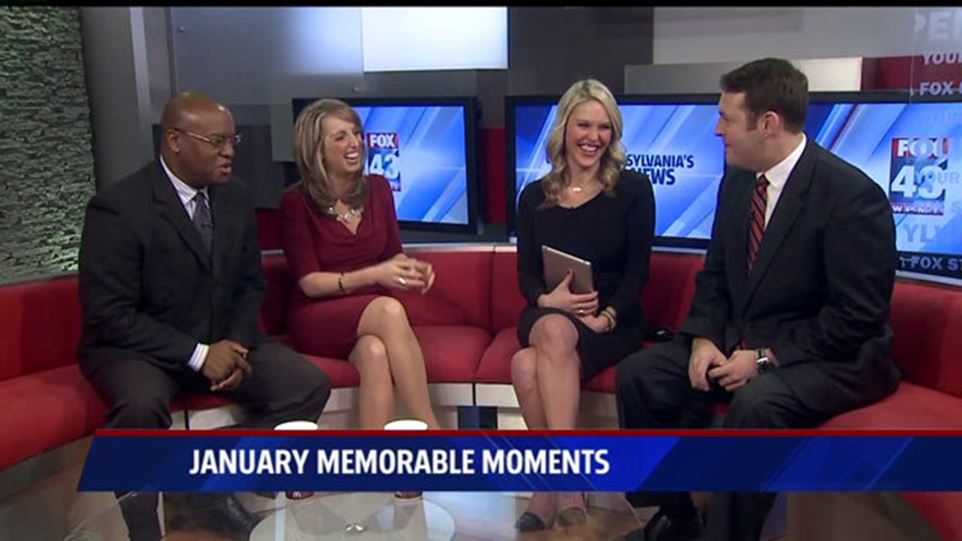 Memorable Moments from FOX43 Morning News January 2015