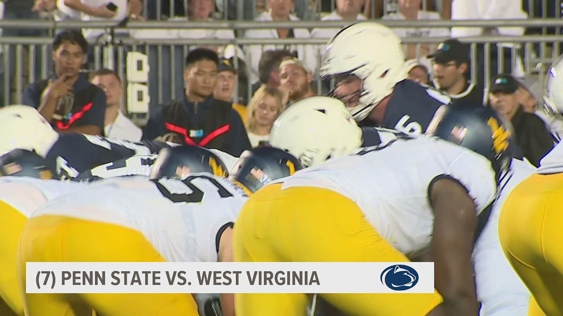 Nittany Lions defense shuts down Mountaineers while offense gains momentum in second half