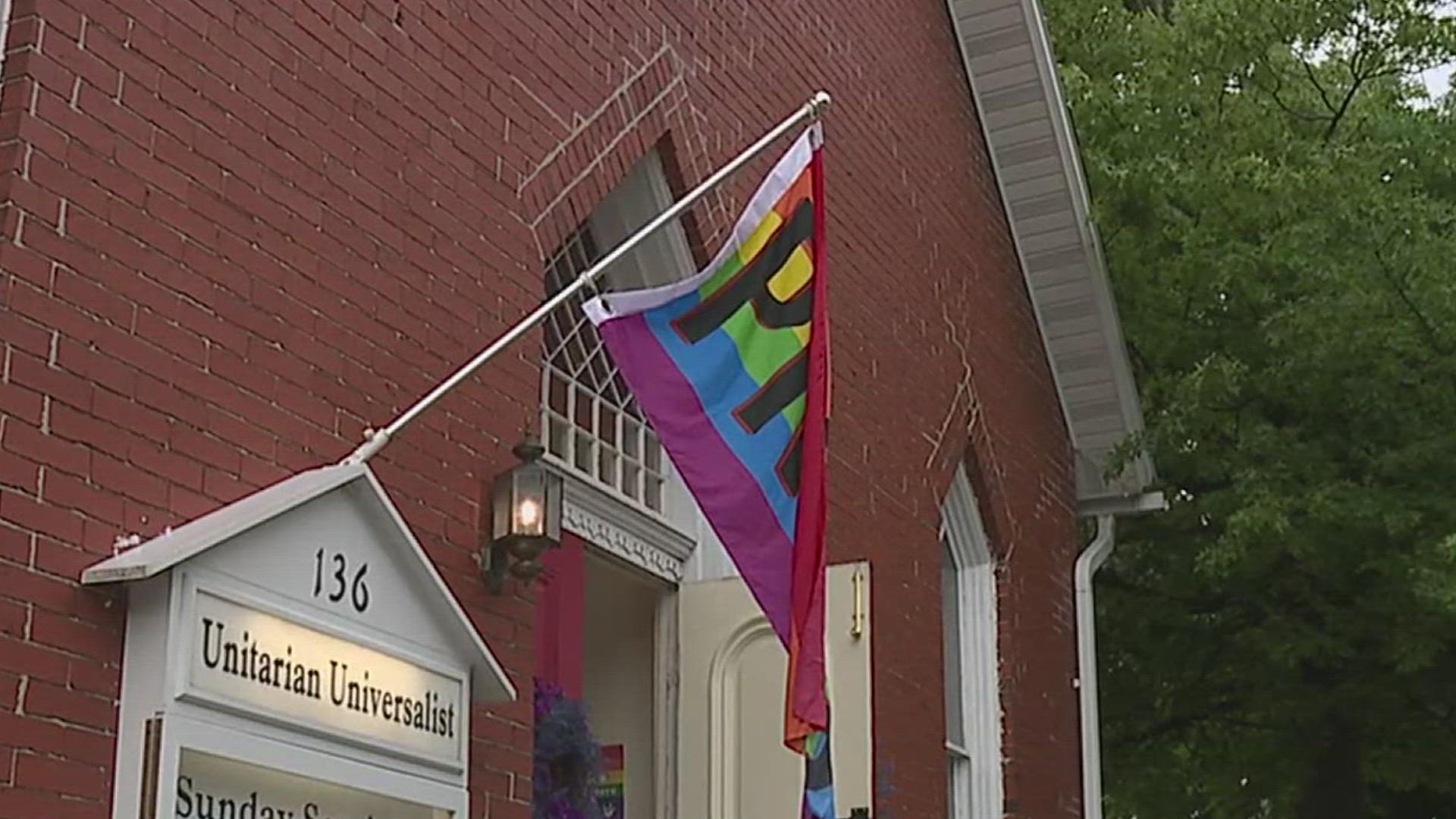 The Gettysburg chapters of St. James Lutheran and Unitarian Universalists say more churches are following their lead in engagement with the LGBTQ+ community.