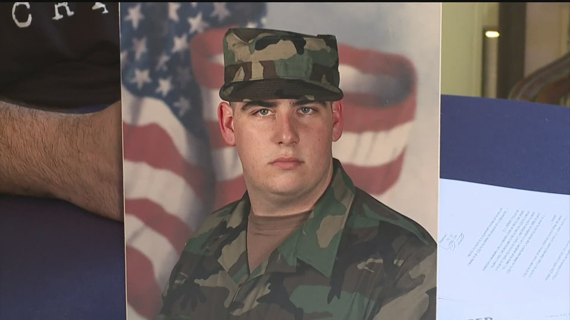 Joshua Bishop was the subject of a FOX43 investigation in 2017 as he was trying to get unpaid retirement benefits from the U.S. Army.