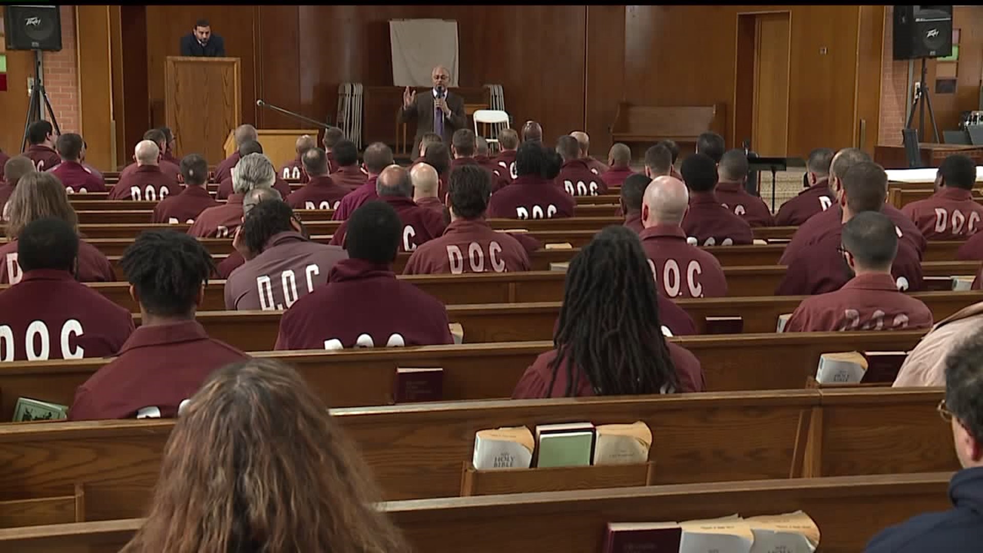 PA parole board members meet with inmates to discuss their re-integration into society