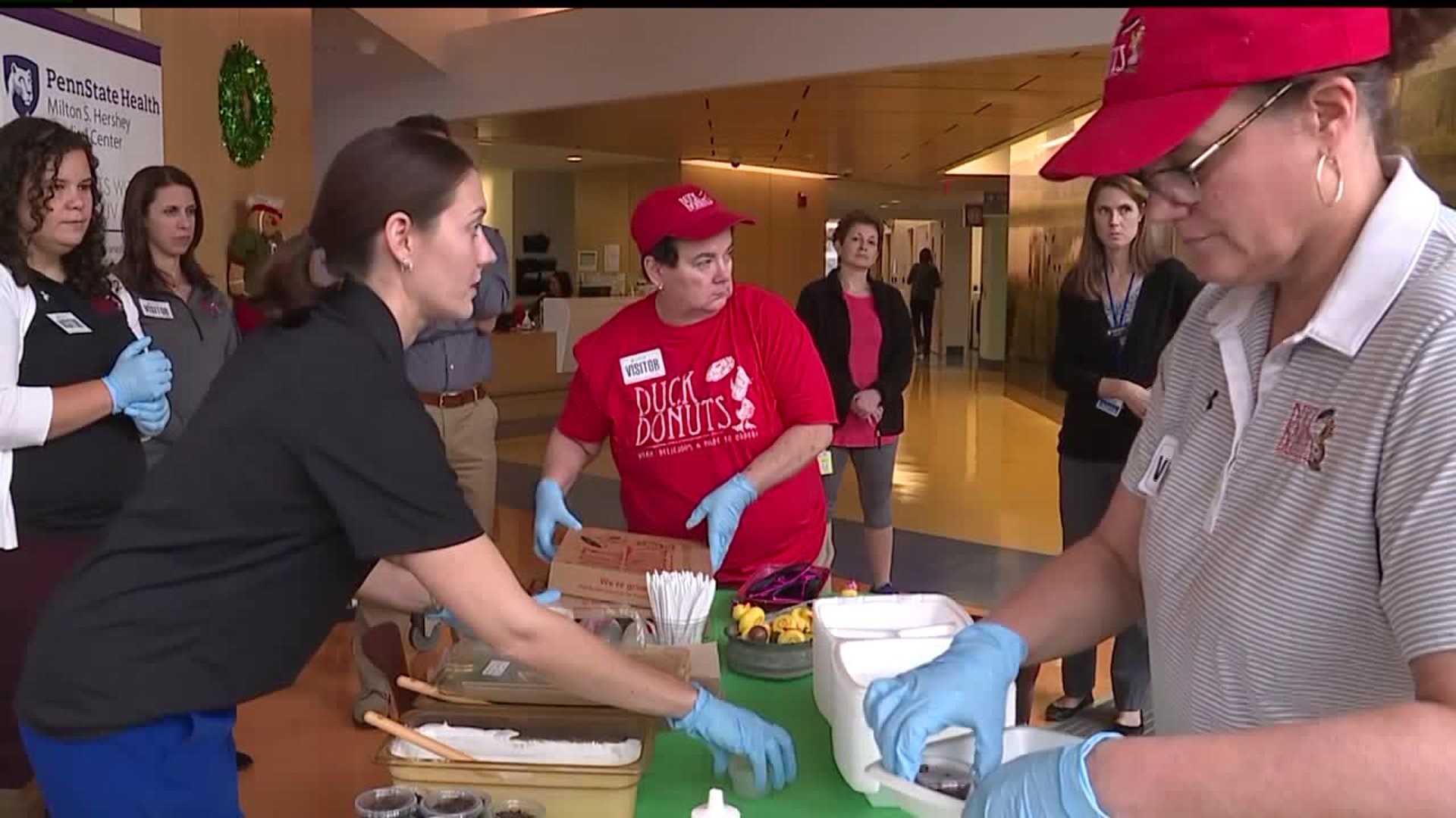 Duck Donuts delivered to children at Dauphin County hospital