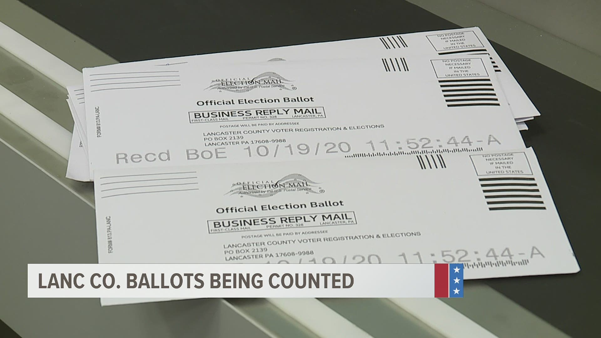 Commissioner Craig Lehman says count the mail-in ballots and segregate them. However, the county's other commissioners believe that could create a conflict.
