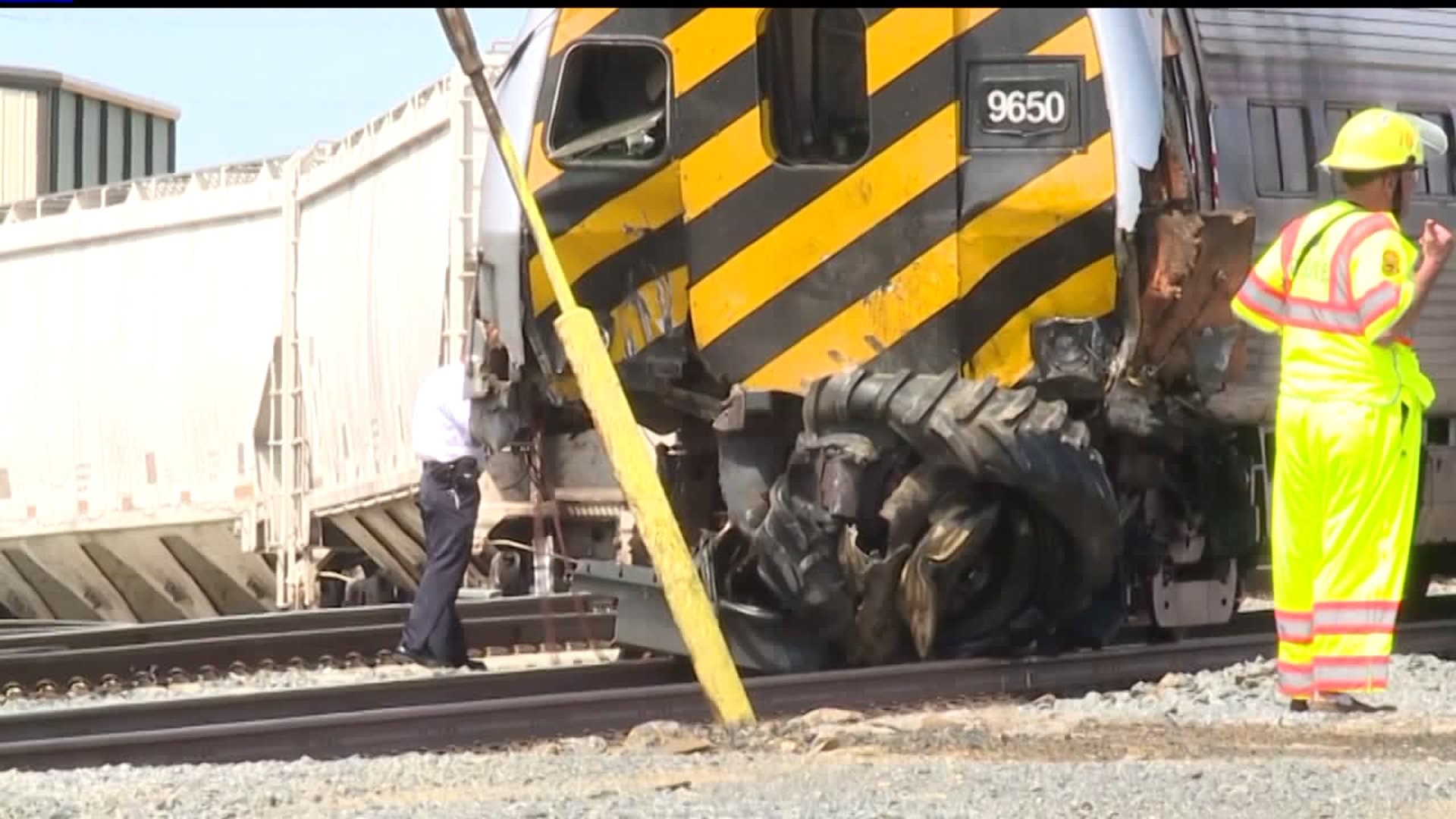 Amtrak vs tractor accident in Lancaster County
