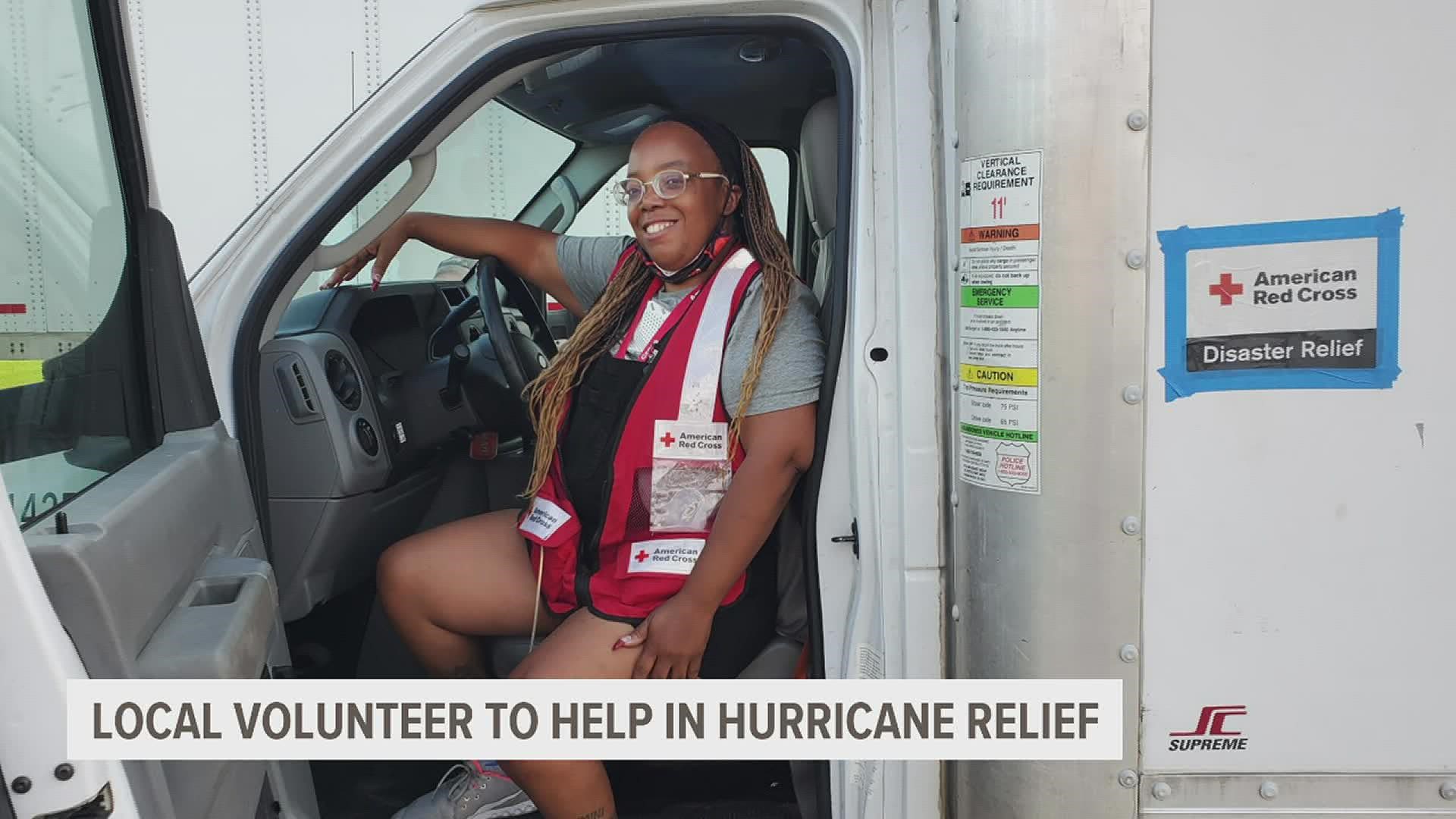 As the storm surges, the American Red Cross is beginning to load supplies and call up volunteers for relief efforts.