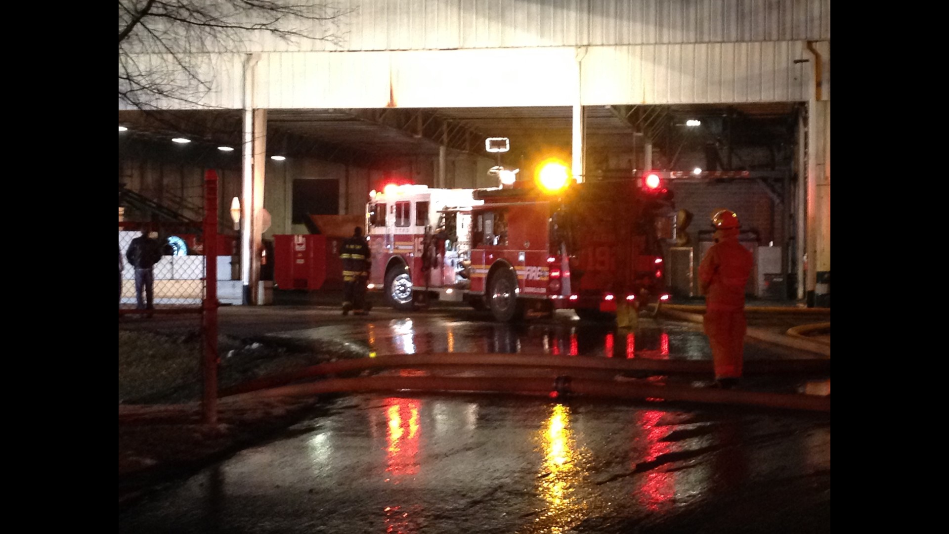 Fire at York County business