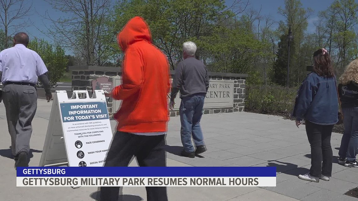 Gettysburg National Miltary Park resumes normal hours - Vimarsana News