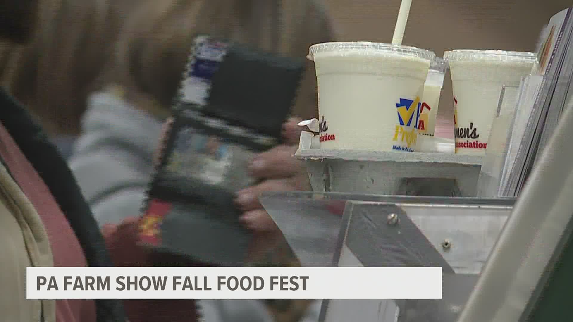 Despite the PA Farm Show being virtual this year, people can get their food and drink favorites at the Fall Food Fest