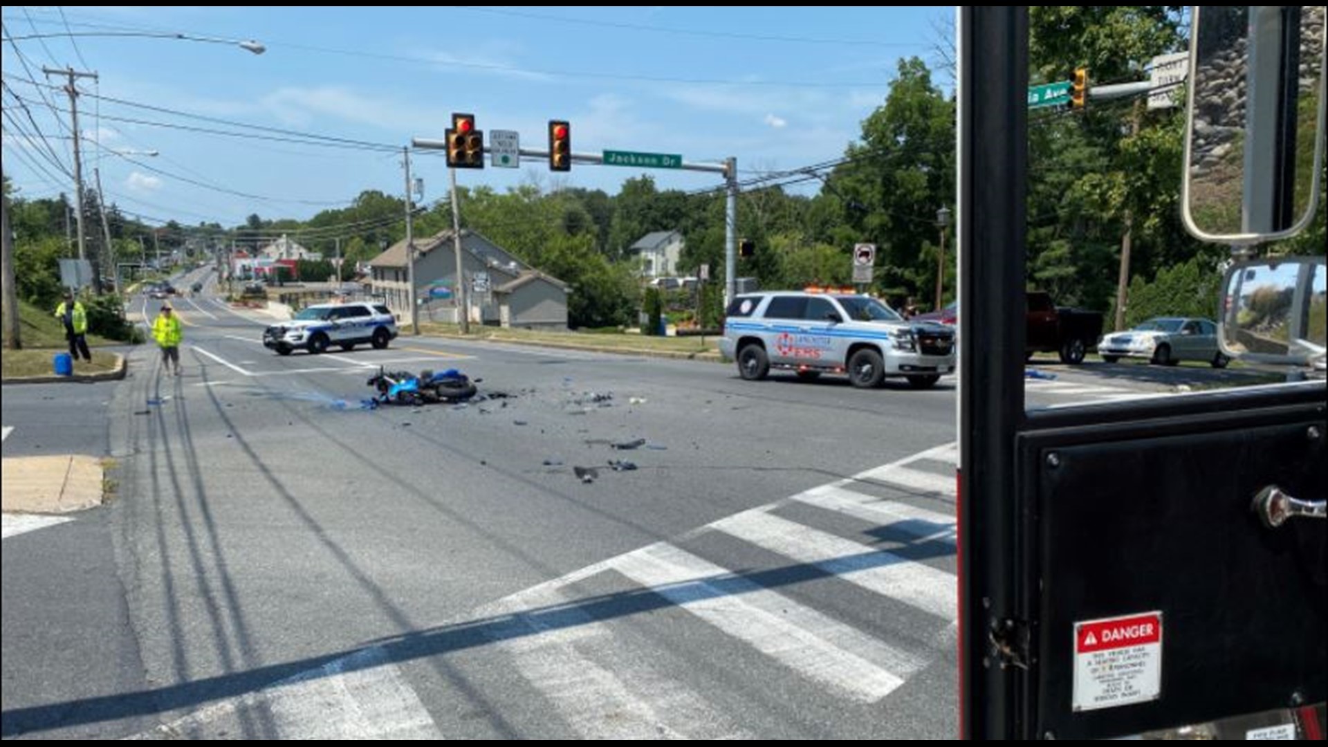 One person seriously injured in crash involving motorcycle on Columbia ...