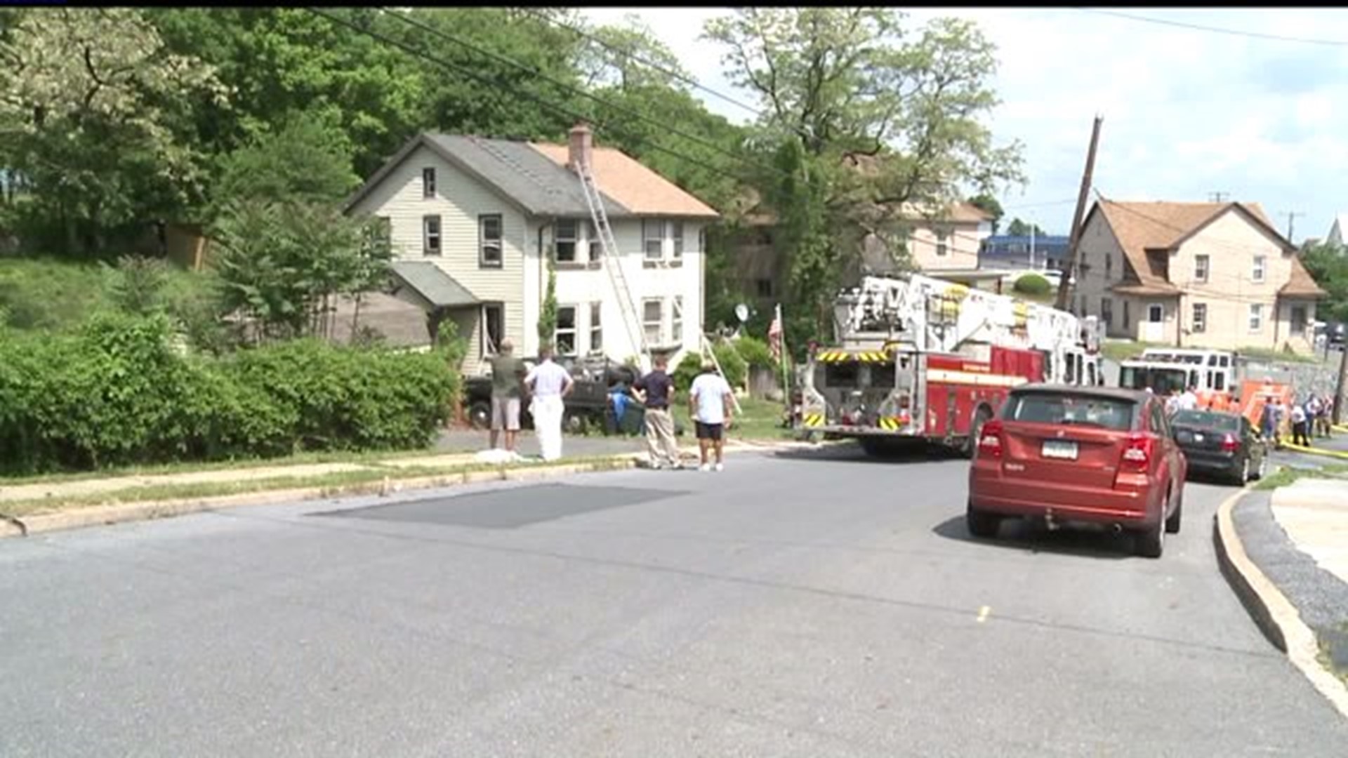 Crews respond to house fire