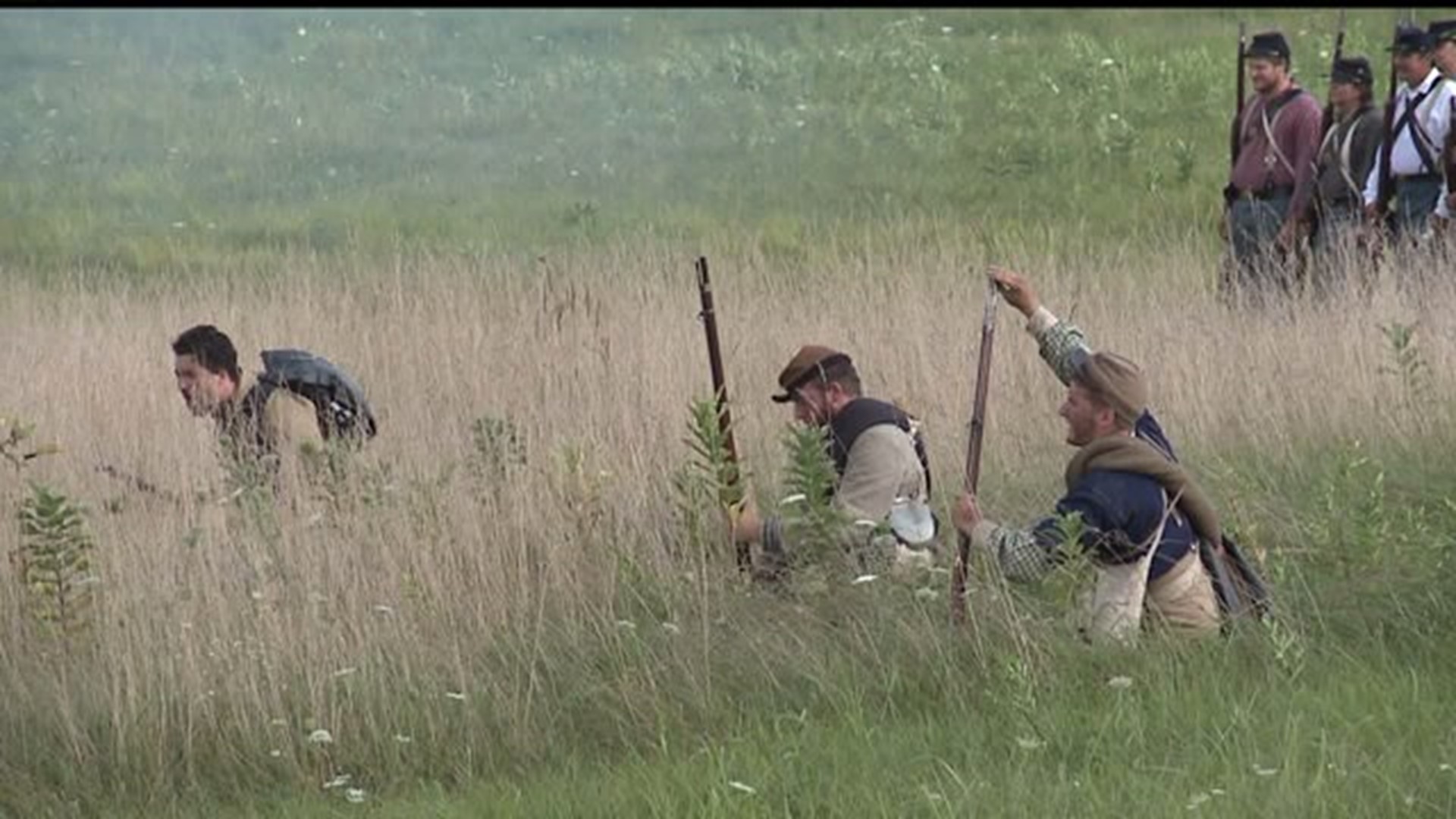 Gettysburg Battle reenactment kicked off this weekend
