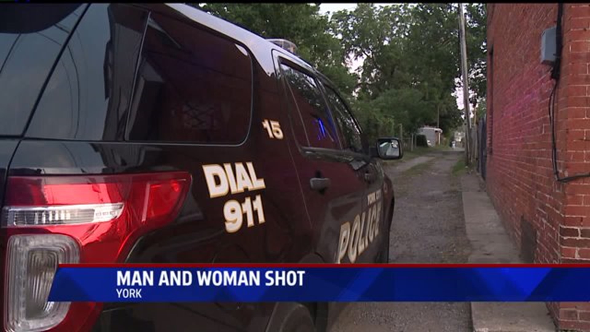 Man and woman shot in York