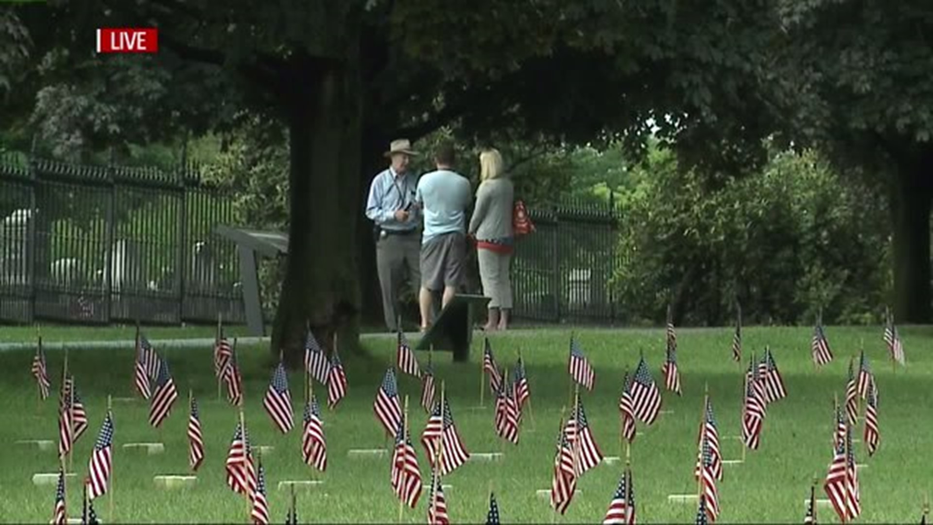 One of the oldest Memorial Day ceremonies gets underway in Gettysburg