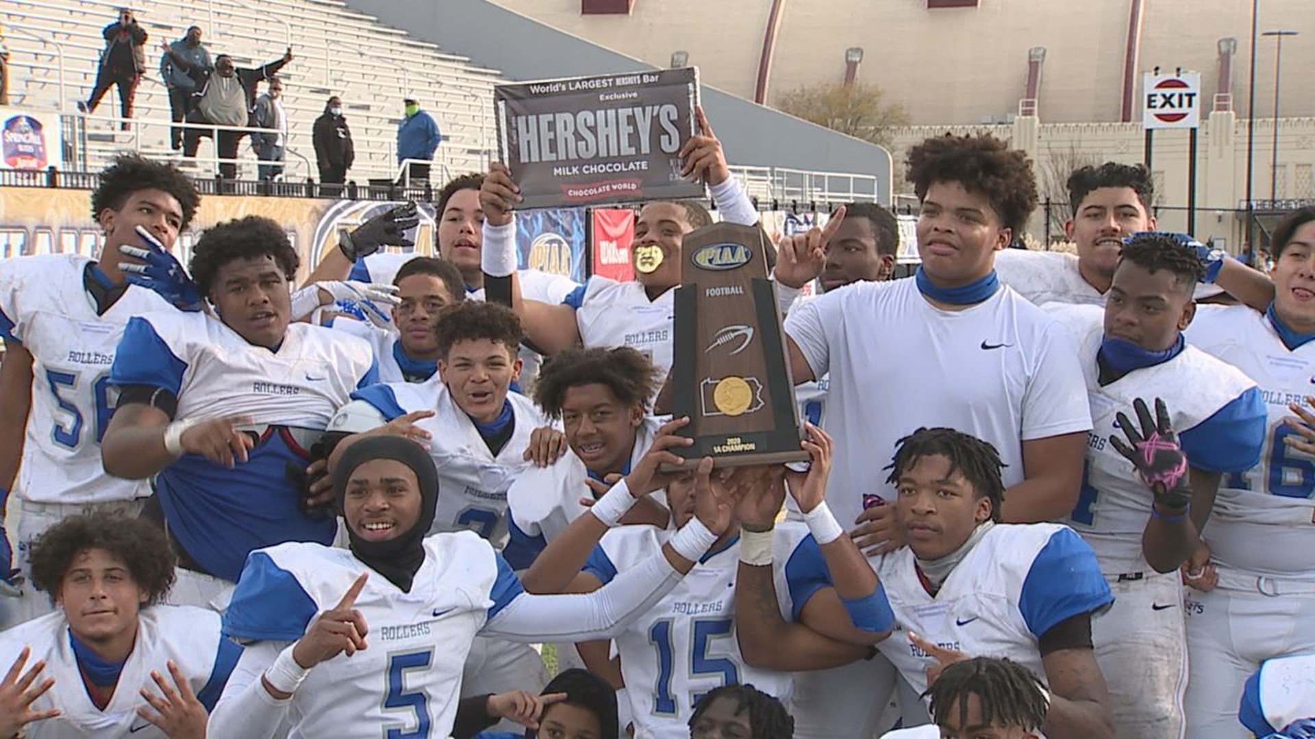 From warm-ups to the parade in Steelton, you can watch over ten minutes of highlights and celebrations from the Steamrollers big Friday.