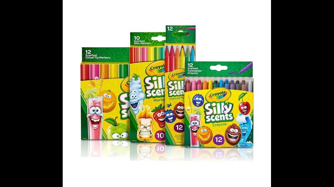 Crayola Silly Scents Slim Markers - 10 pack - New