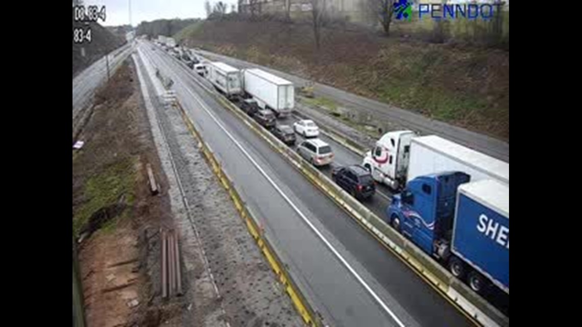 Portion of Interstate 83 closed near Maryland line due to tractor ...