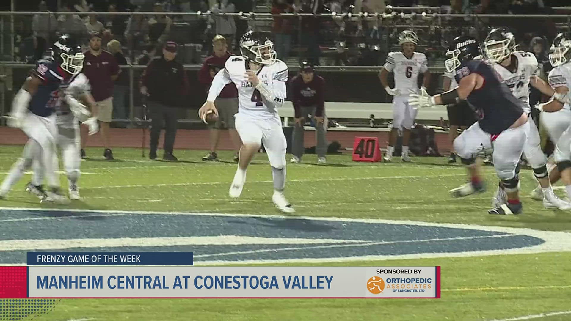 The Barons improve to 7-1 on the season with the win over Conestoga Valley.
