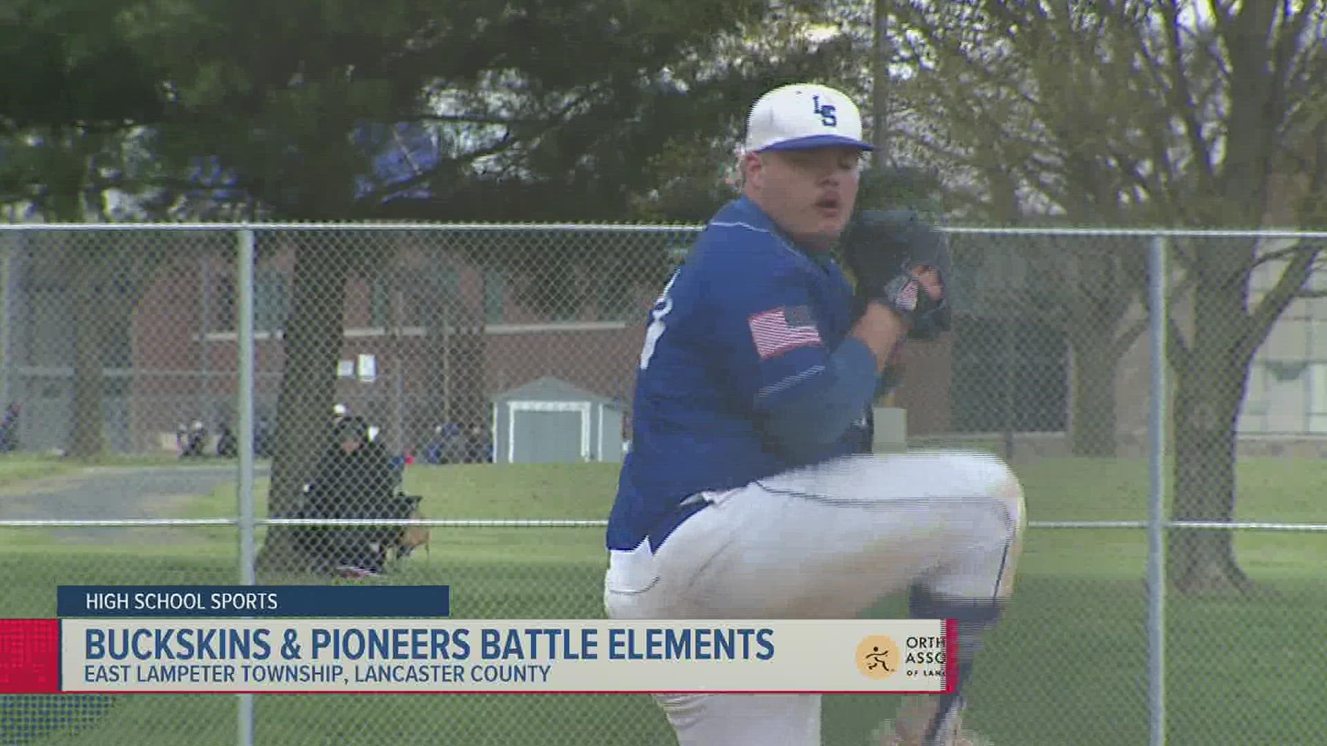 Conestoga Valley and Lampeter-Strasburg baseball teams breakthrough cooler temperatures to battle in the field