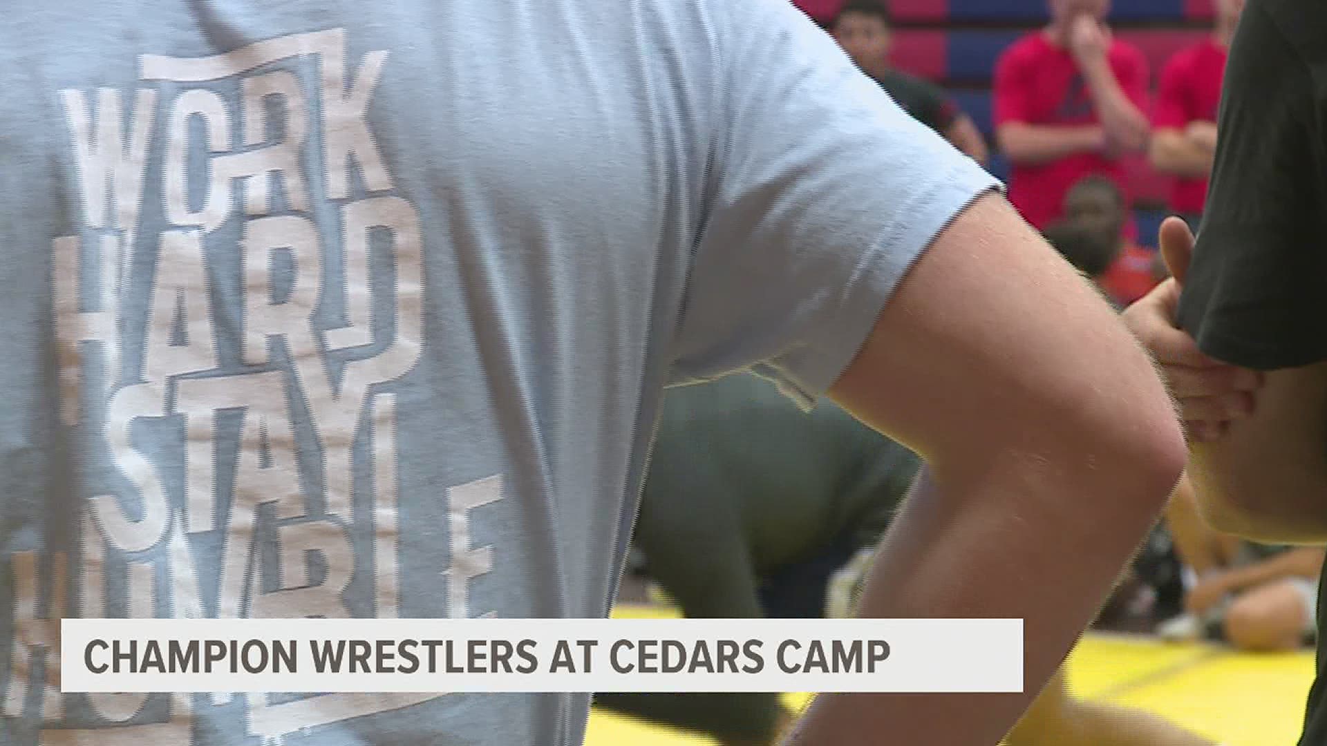 Penn State wrestler Aaron Brooks among three current national champions to instruct at Lebanon Cedars camp