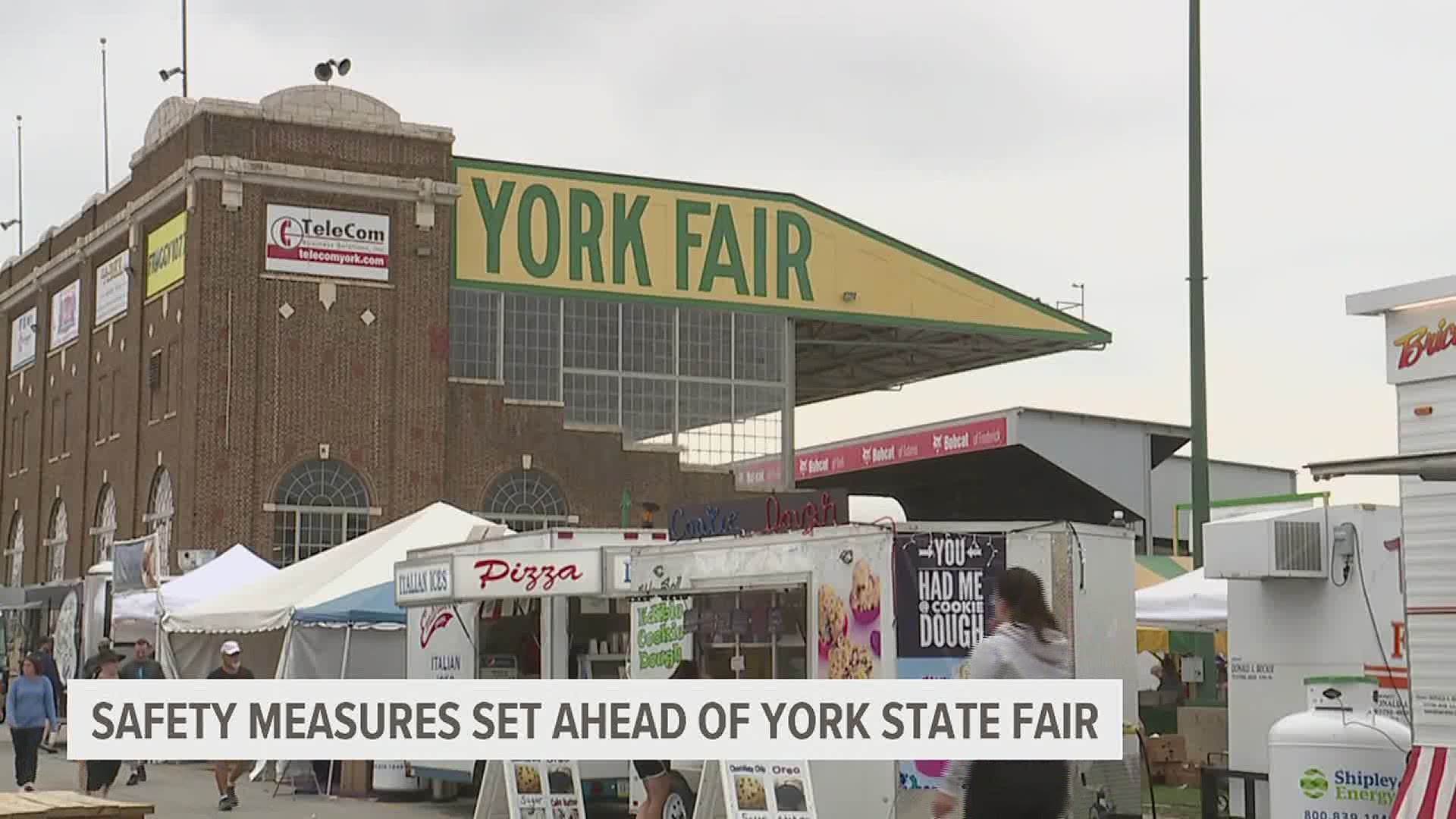 The York State Fair will open to the public tomorrow and event managers are adding the finishing touches to your favorite rides and activities.
