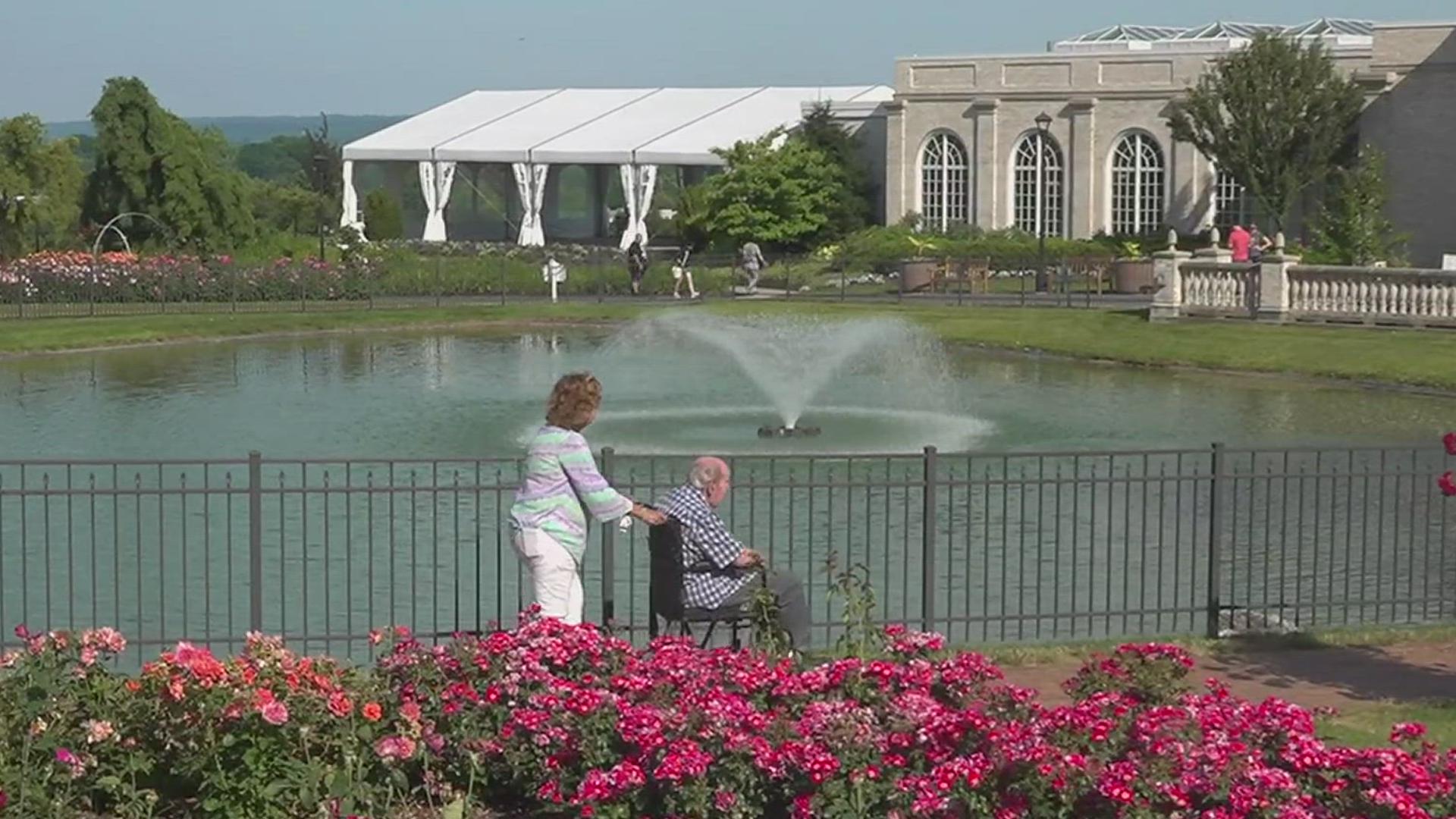 Families of all shapes and sizes took advantage of free admission for dads at Hershey Gardens on Father's Day.
