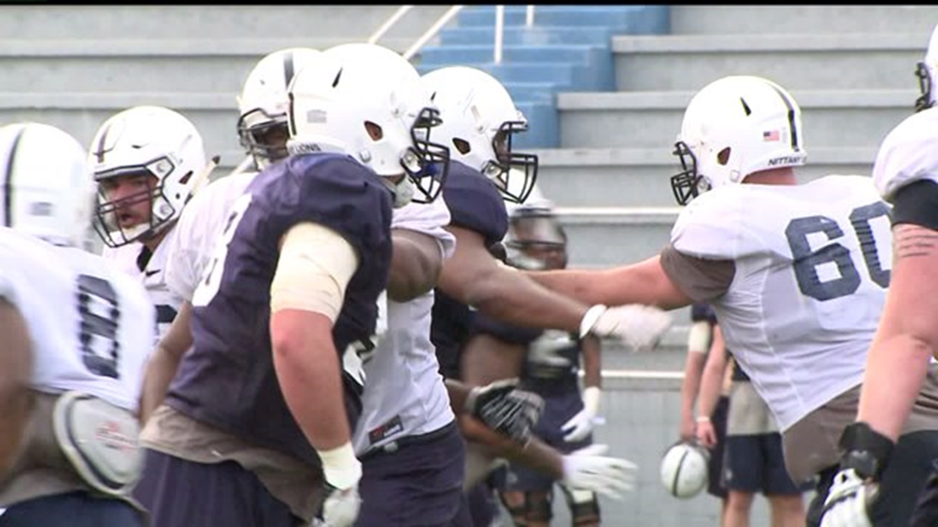 Busy day of preparations before Penn State`s bowl game in Florida