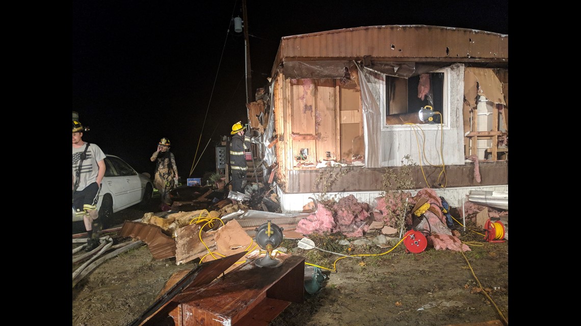UPDATE Two people displaced after trailer fire in Lower Windsor