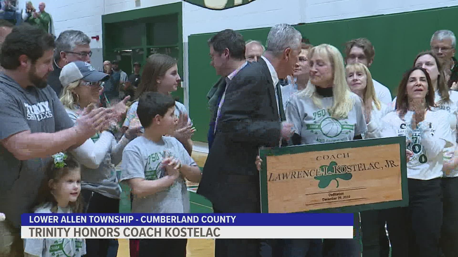 The Shamrocks coach has led the varsity program for over four decades and racked up over 700 wins all time