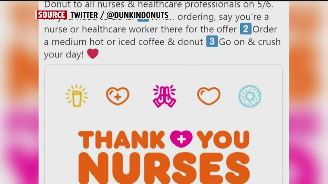 Freebies for National Nurses Day