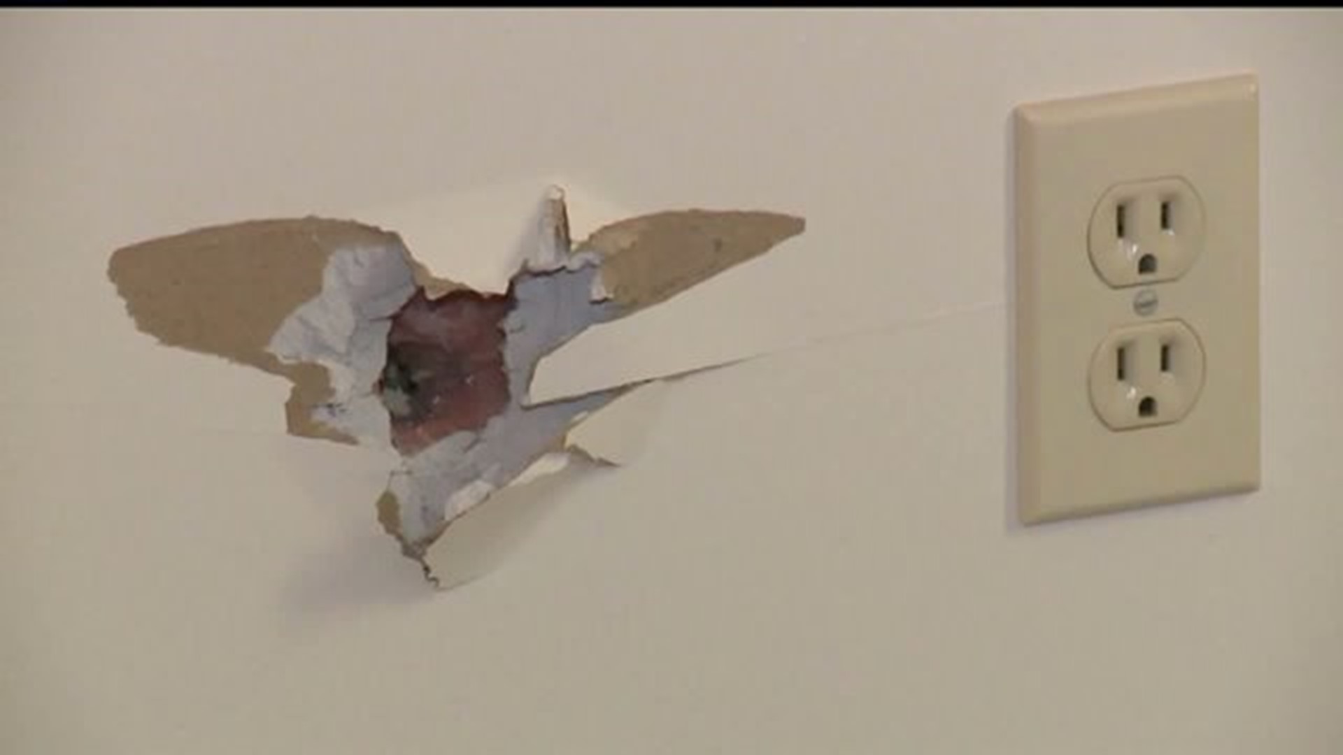 Pipe bomb goes through an apartment wall in Akron Borough