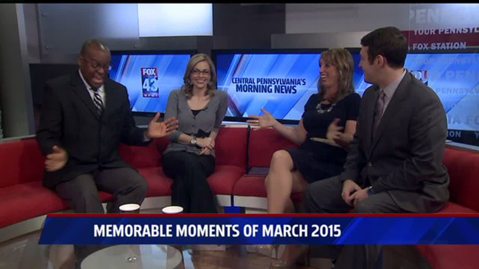 VIDEO: Memorable Moments from FOX43 Morning News March 2015