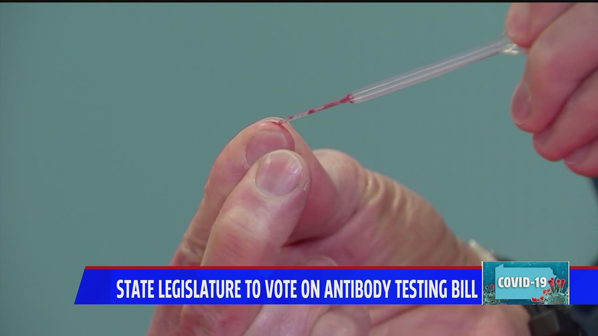 Antibody testing by local health departments would be used to test first-responders and medical personnelo