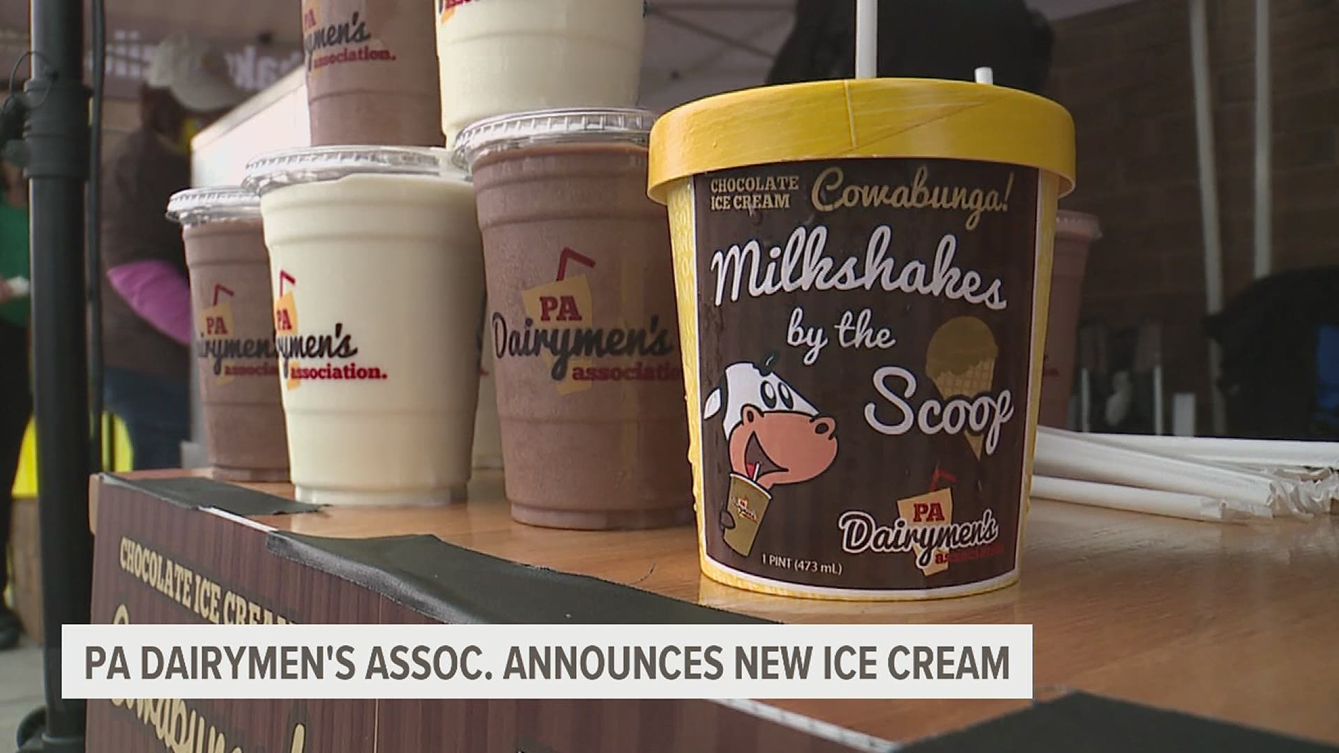 The ice cream is a twist on the classic PA Farm Show milkshakes