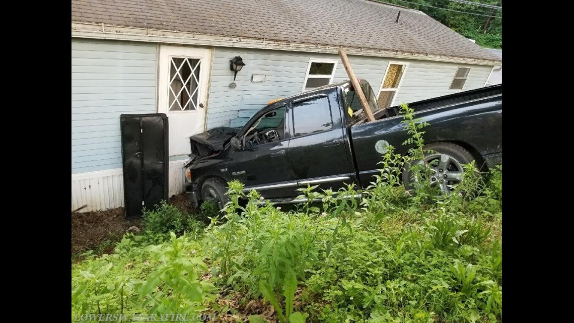 Pick-up truck crashes into mobile home in Dauphin County on Friday ...