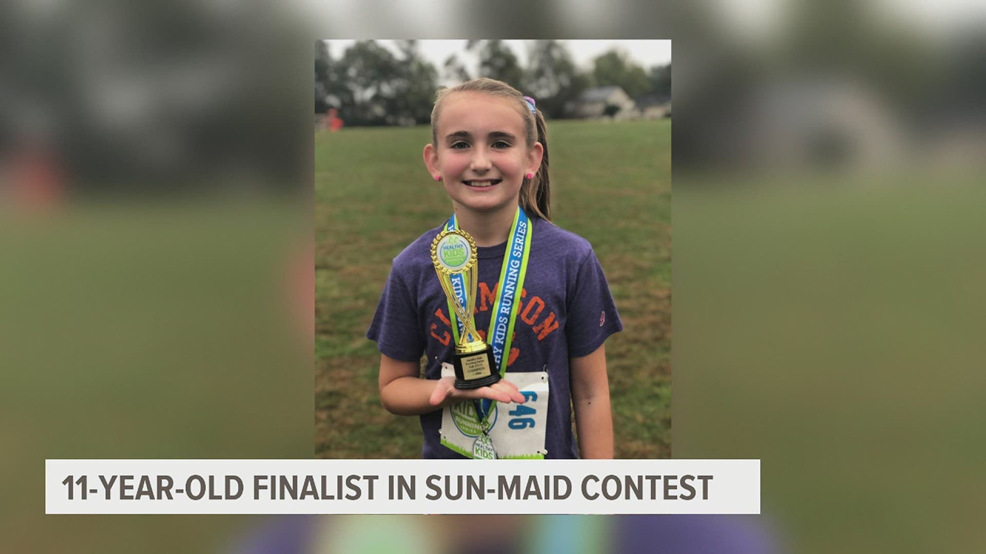 Presley Conway, 11, of East Pennsboro Township, has been selected over a thousand children to enter the top 15.