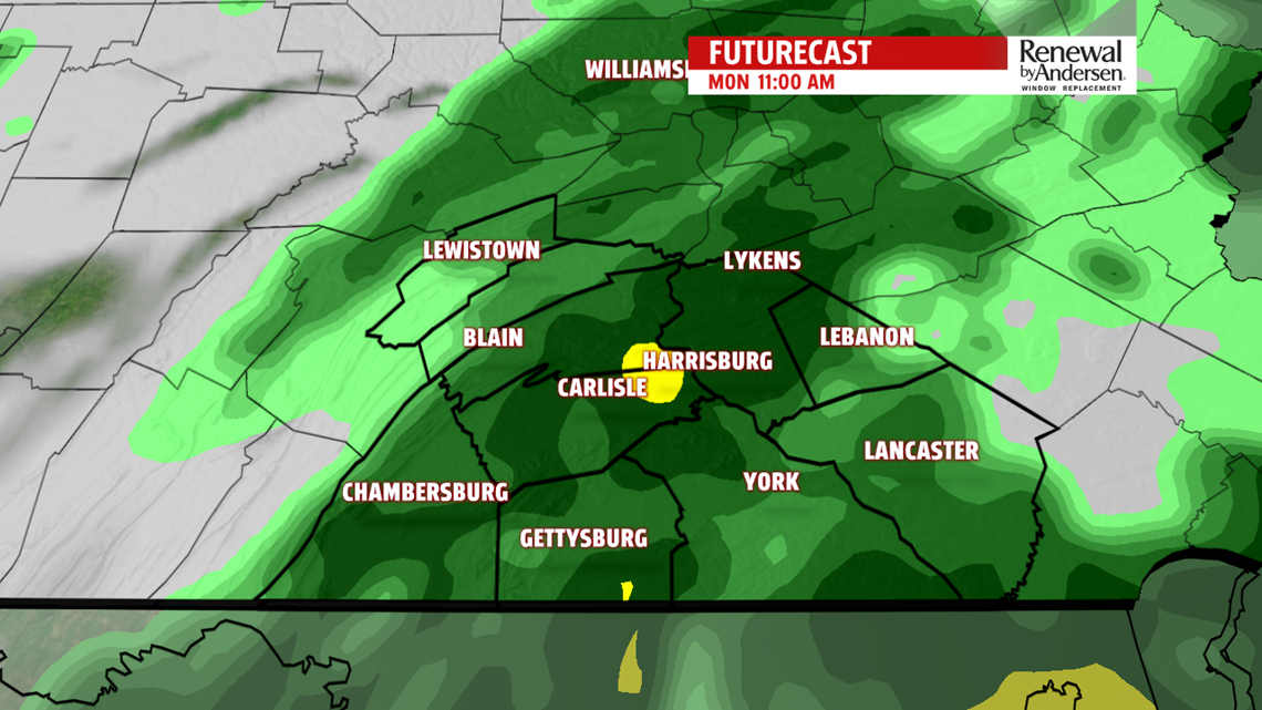 Rainy & Unsettled start for the week ahead | fox43.com