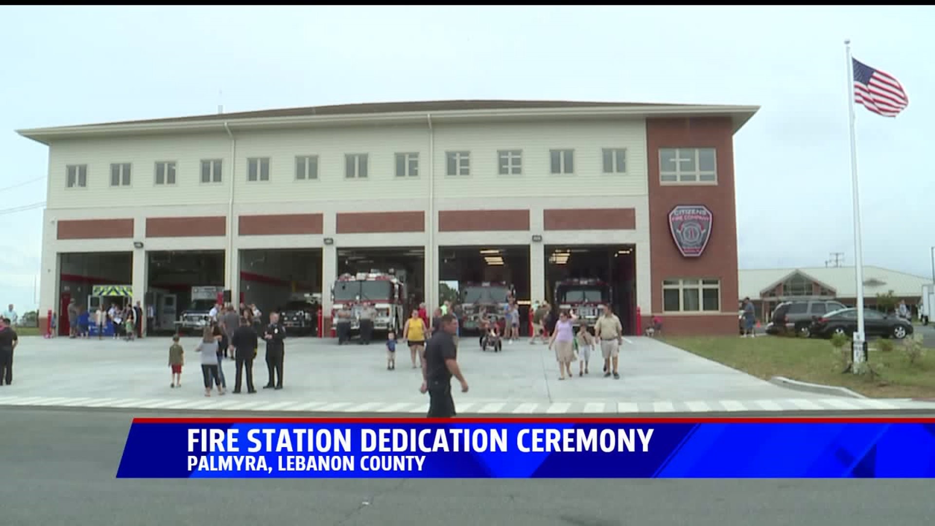 Fire company in Palmyra celebrates grand opening of new fire station