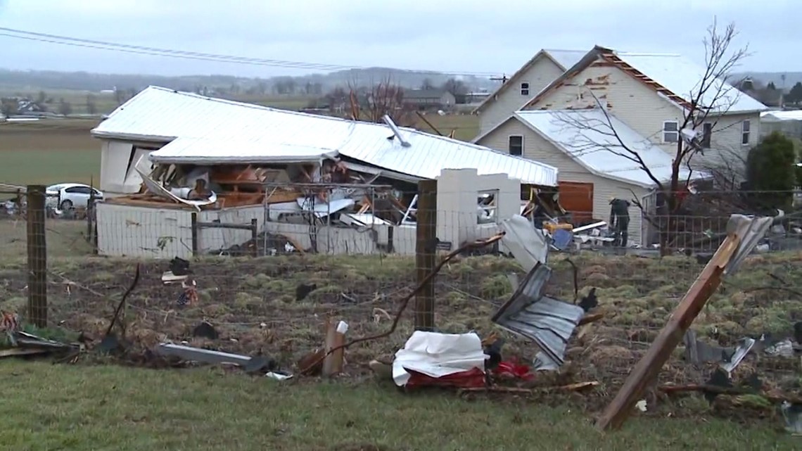 NWS confirms EF2 tornado touched down in Lancaster County | fox43.com