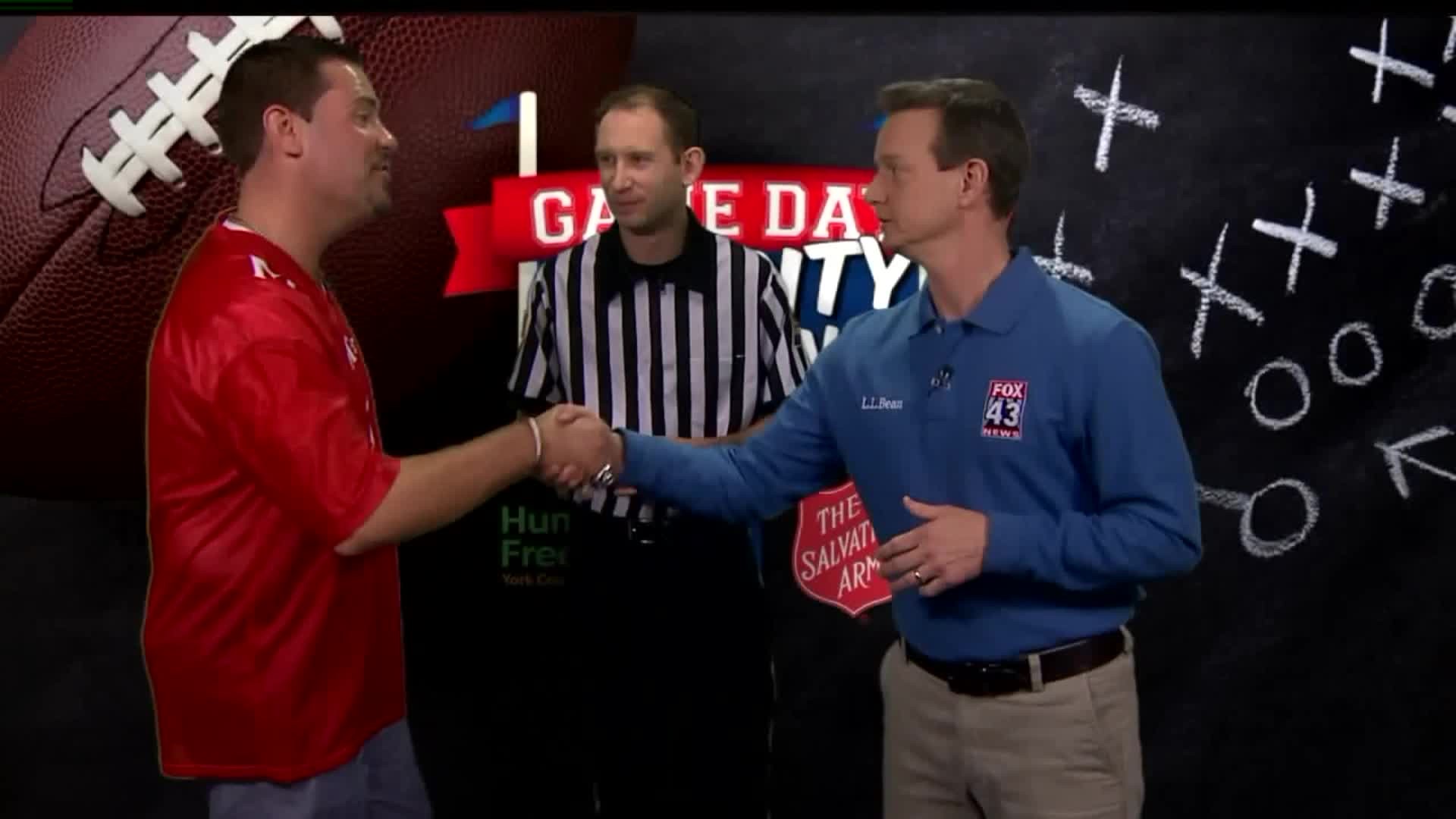 Gameday Charity Challenege, Todd loses again