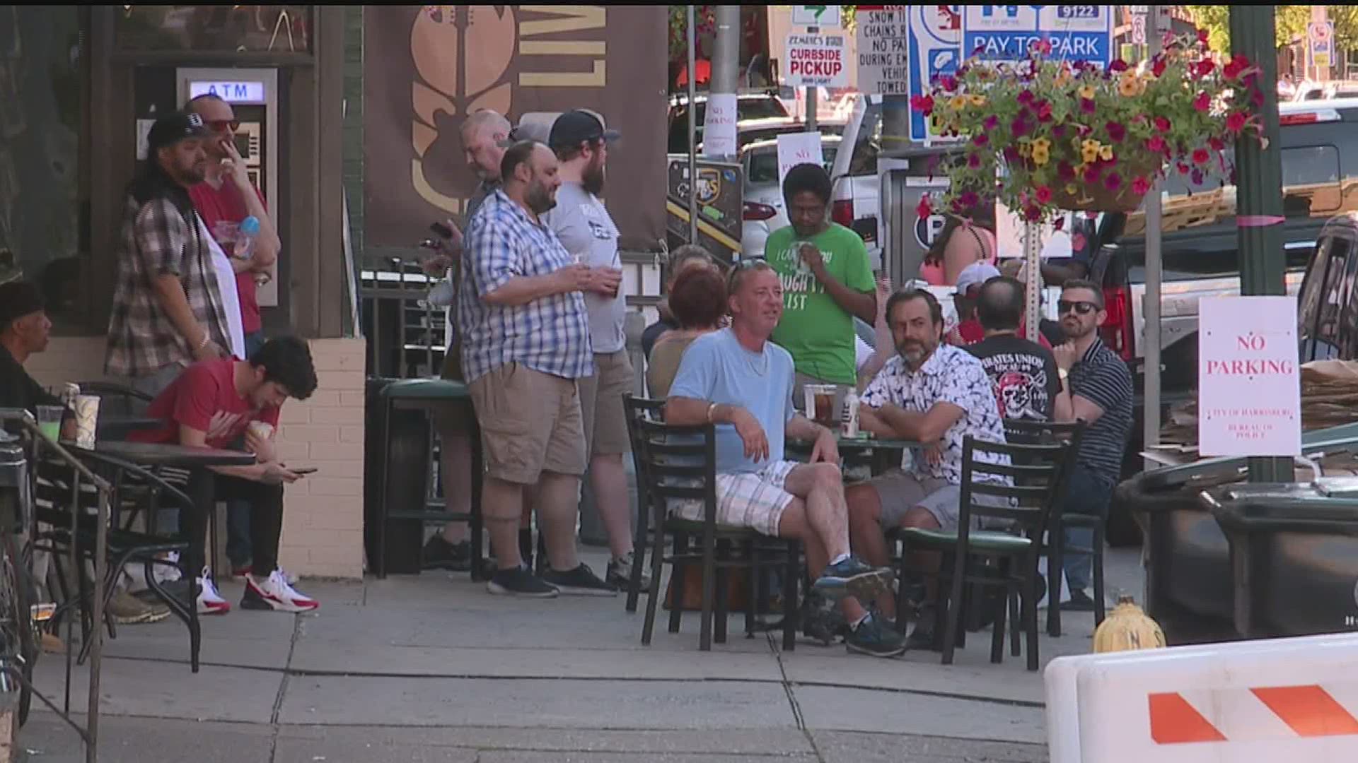 Many people say they are simply excited to get a haircut. Some restaurant owners are reminding customers that there are still "very tight restrictions" in place.