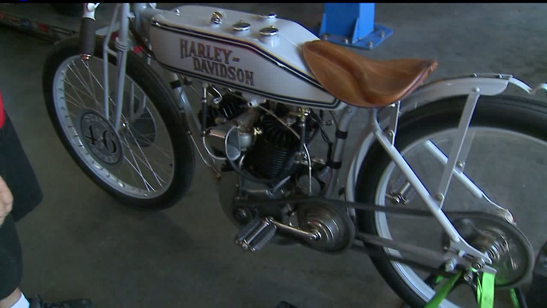 From PA State Trooper to vintage Harley-Davidson builder and racer