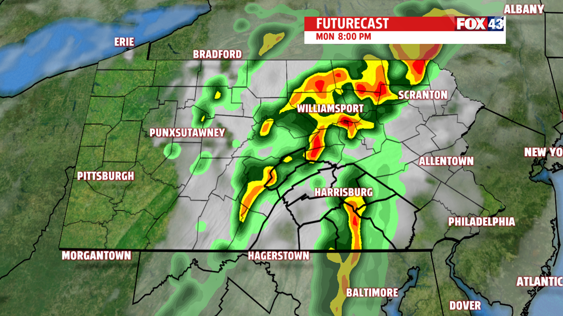 Severe weather possible Monday with very warm and humid conditions in ...