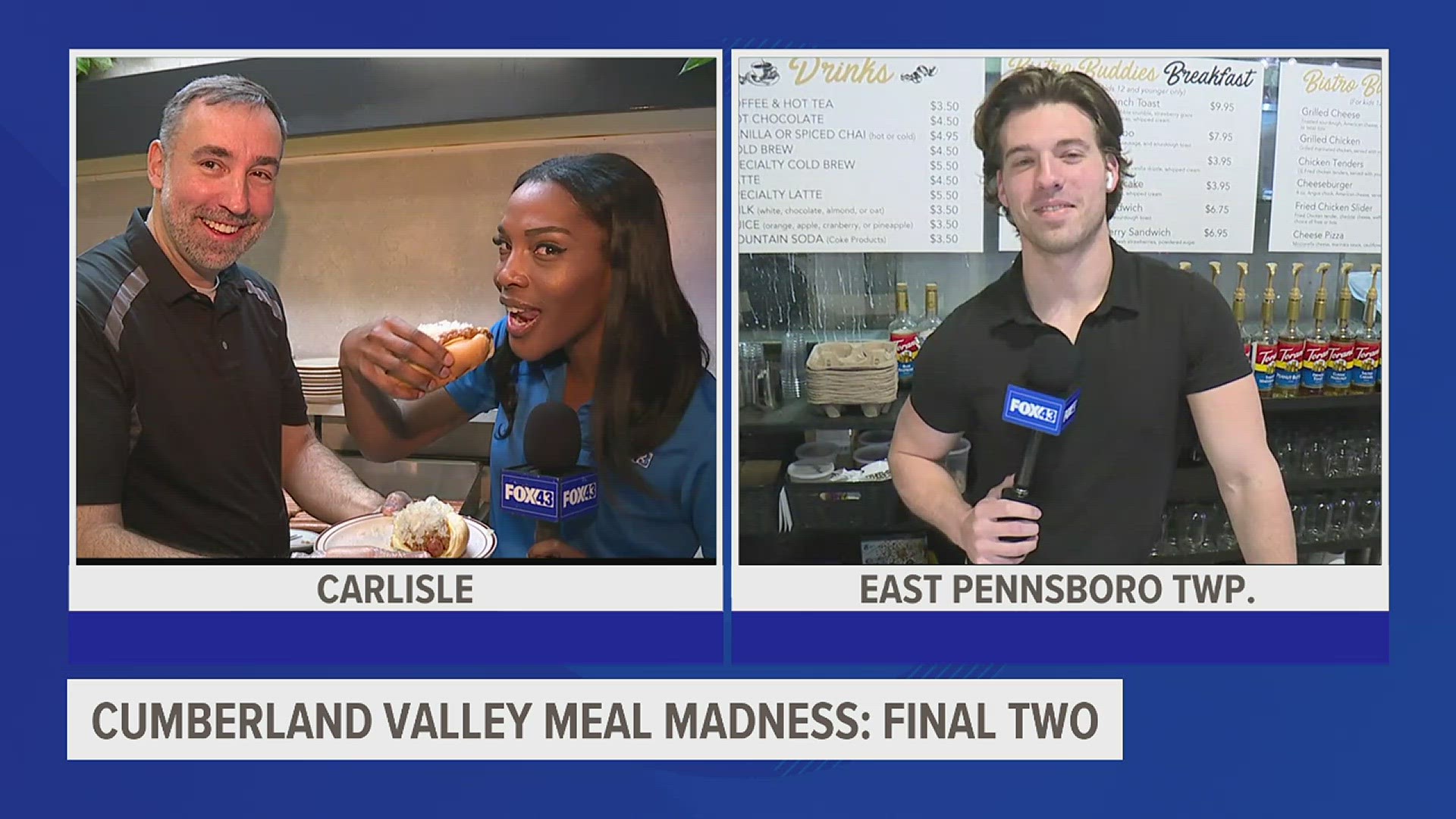 Cumberland Valley Meal Madness comes to a close with two finalists going head to head for the title of “Best Restaurant in Cumberland County."