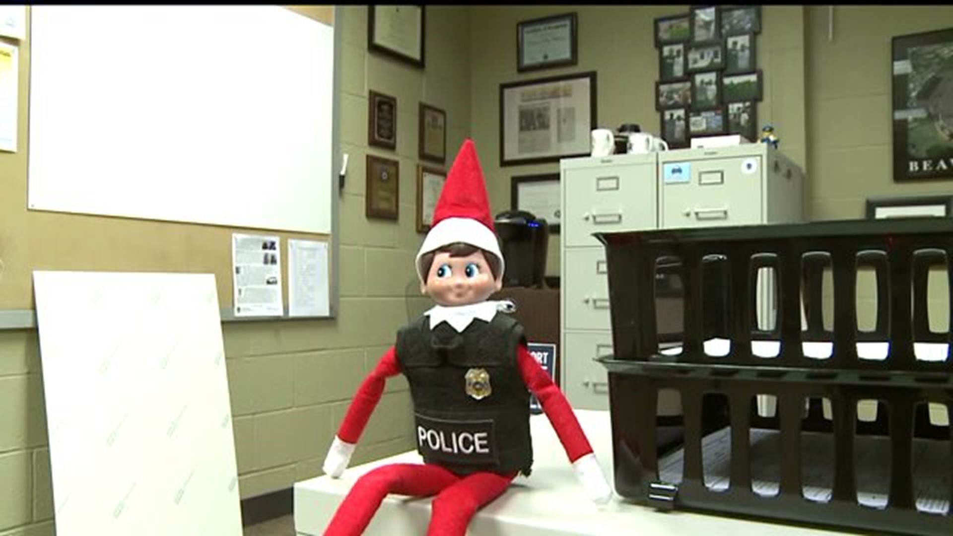 `Elf on the Shelf` helping York County Police department spread holiday cheer