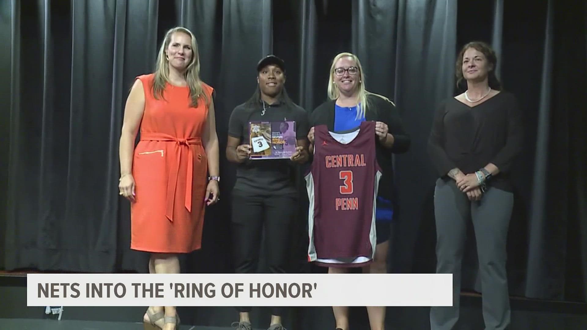 Tahniyaah Jackson's jersey will hang in the 'Ring of Honor'